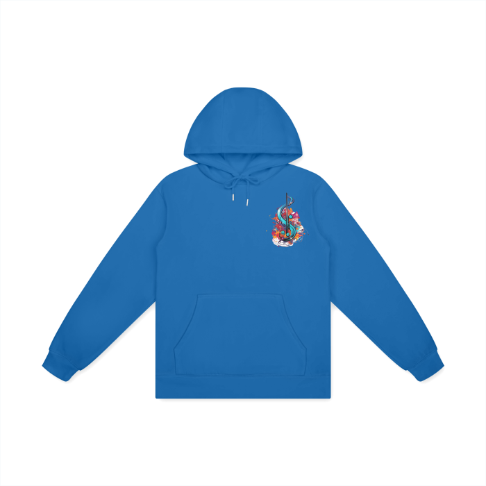 hoodie,unisex,nikkidkatart,mzkittyz,black,white,pink,blue,babyblue,orange,yellow,sweatshirt,pocket,designs,cotton,drawstring,longsleeve,music,trebleclef,popart,MOQ1,Delivery days 5
