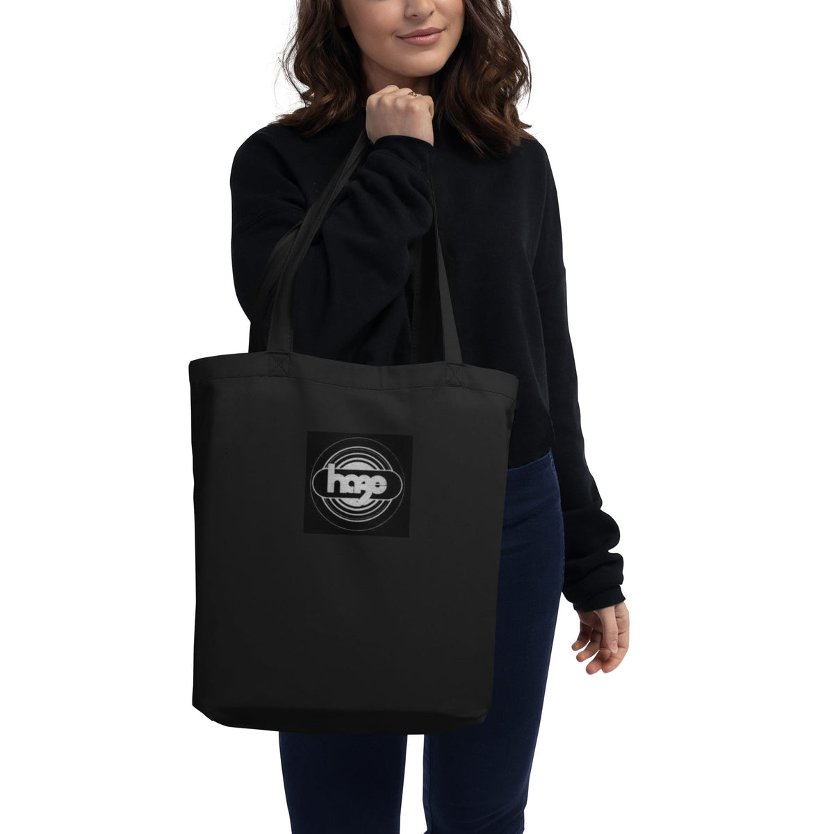 Front haze logo Eco Tote Bag Tote Bag #MzKittyz #NikkiDKatArt