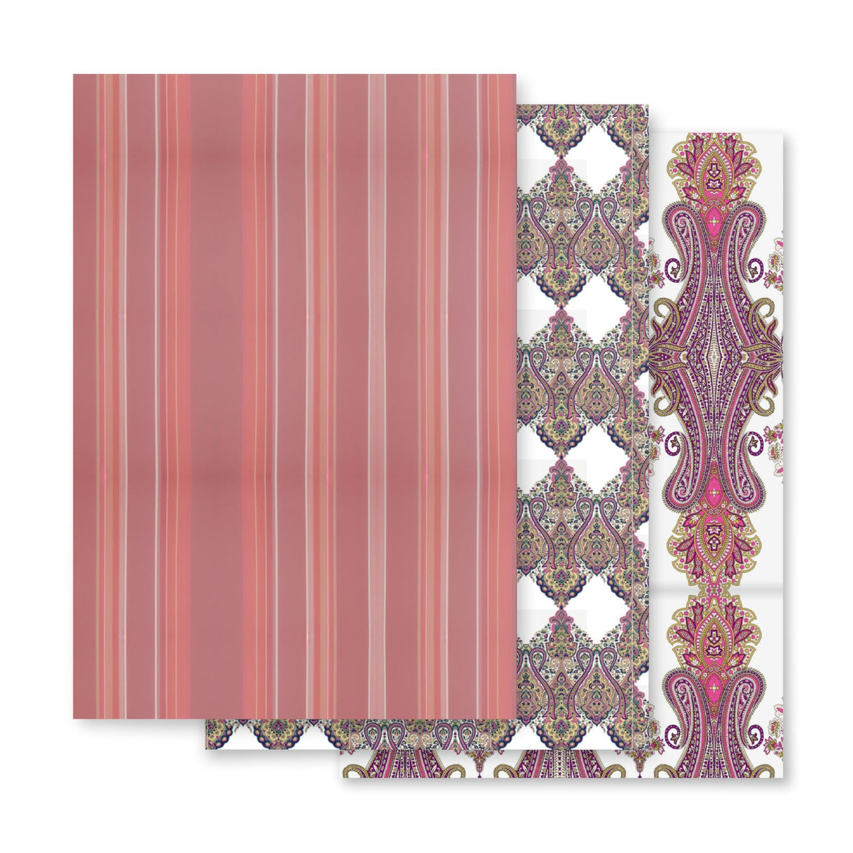Front Lacie Lace Distinguished Wrapping paper sheets #MzKittyz #NikkiDKatArt