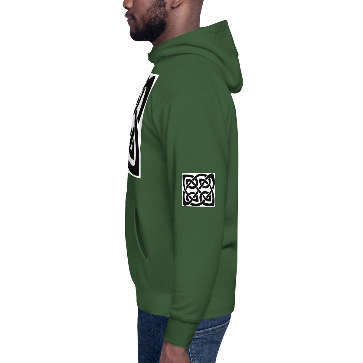 Front Celtic Knot Unisex Hoodie Hoodie #MzKittyz #NikkiDKatArt