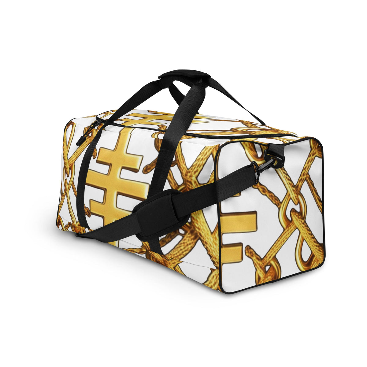 Front Gospel Key Chain Duffel bag #MzKittyz #NikkiDKatArt