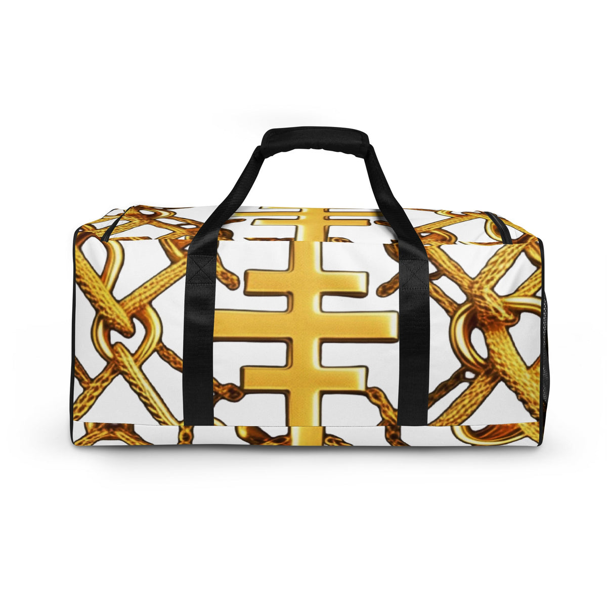 Front Gospel Key Chain Duffel bag #MzKittyz #NikkiDKatArt