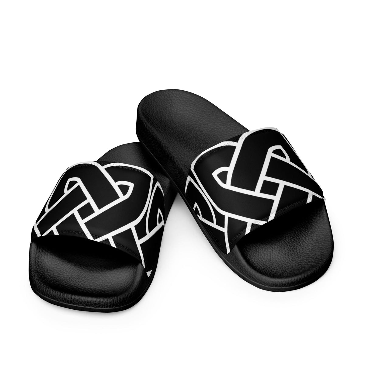 Front Celtic Knot Women's slides #MzKittyz #NikkiDKatArt