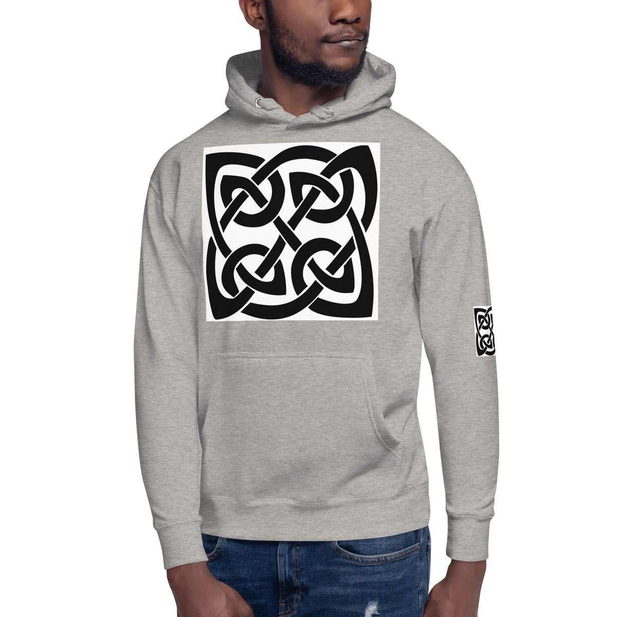 Front Celtic Knot Unisex Hoodie Hoodie #MzKittyz #NikkiDKatArt