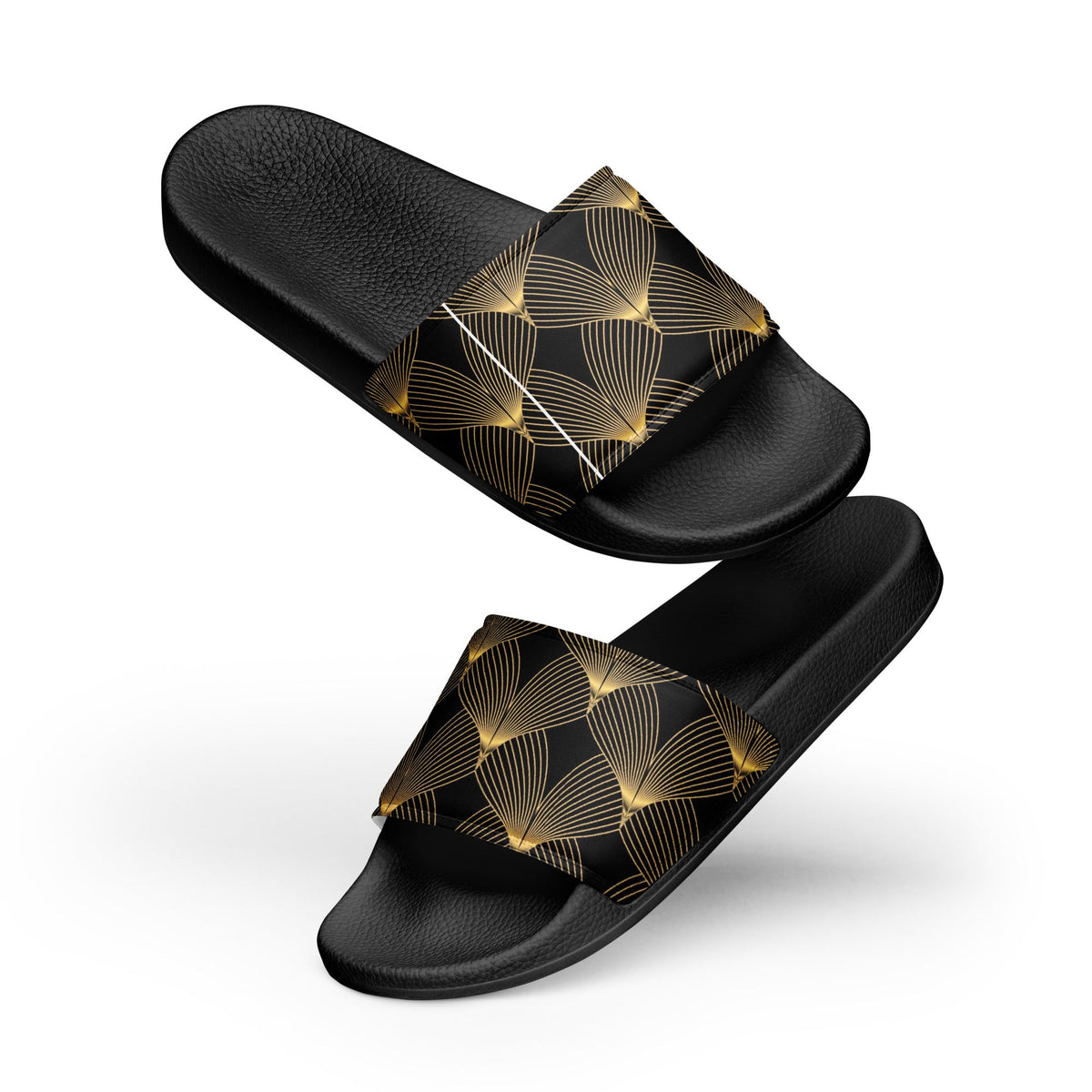 Front Women's slides #MzKittyz #NikkiDKatArt