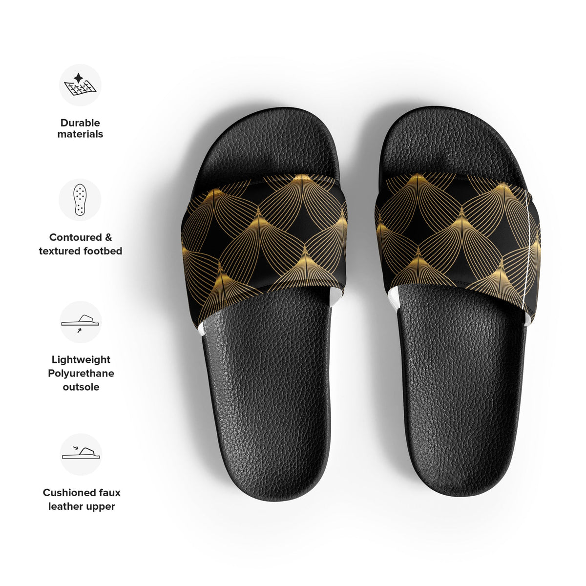 Front Women's slides #MzKittyz #NikkiDKatArt