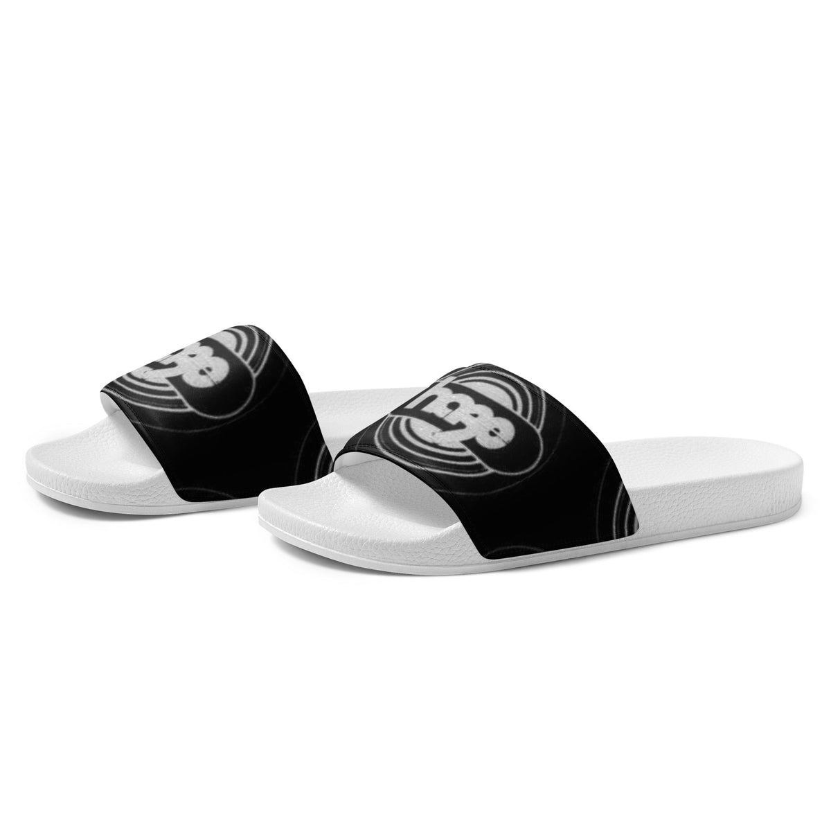 Front haze logo Women's slides Slides #MzKittyz #NikkiDKatArt