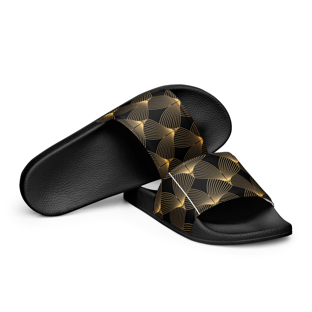 Front Women's slides #MzKittyz #NikkiDKatArt