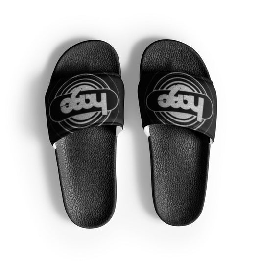 Front haze logo Women's slides Slides #MzKittyz #NikkiDKatArt