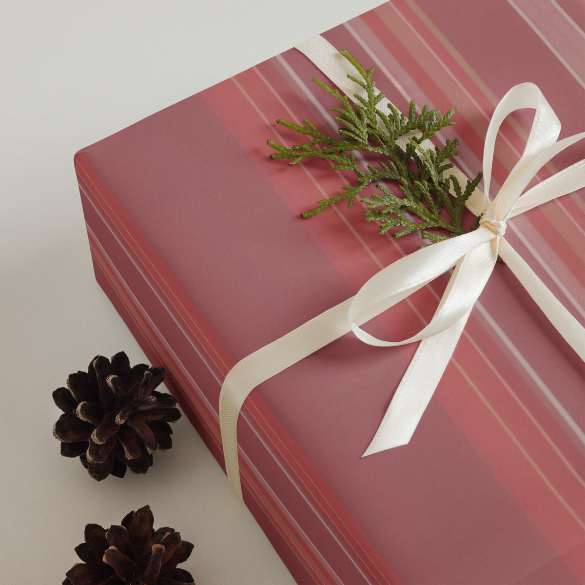 Front Lacie Lace Distinguished Wrapping paper sheets #MzKittyz #NikkiDKatArt
