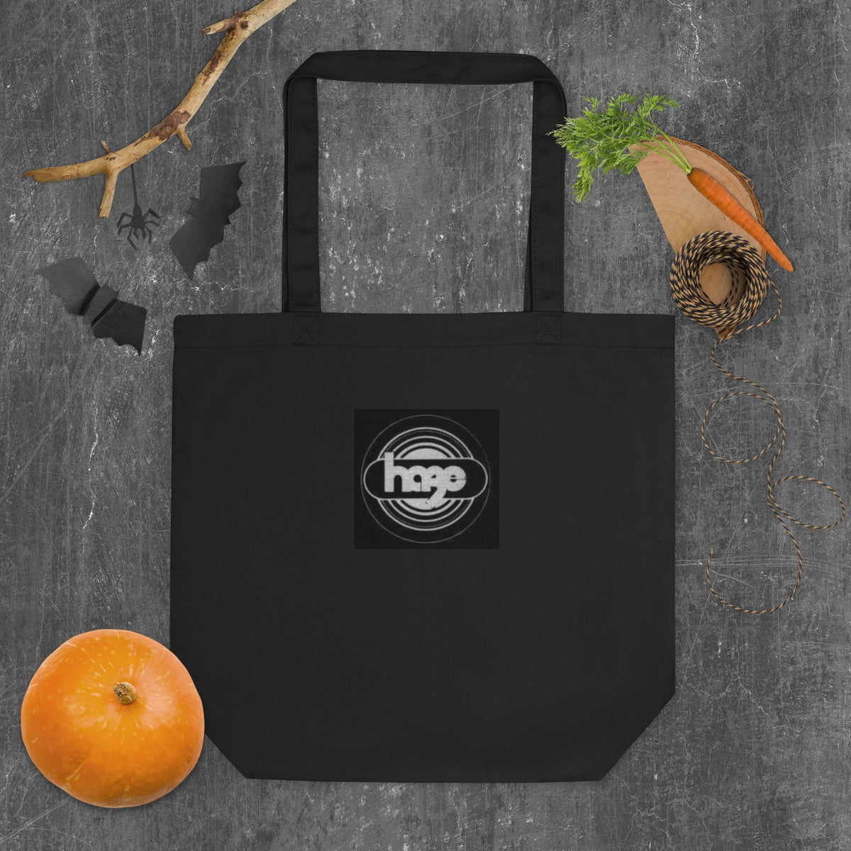 Front haze logo Eco Tote Bag Tote Bag #MzKittyz #NikkiDKatArt