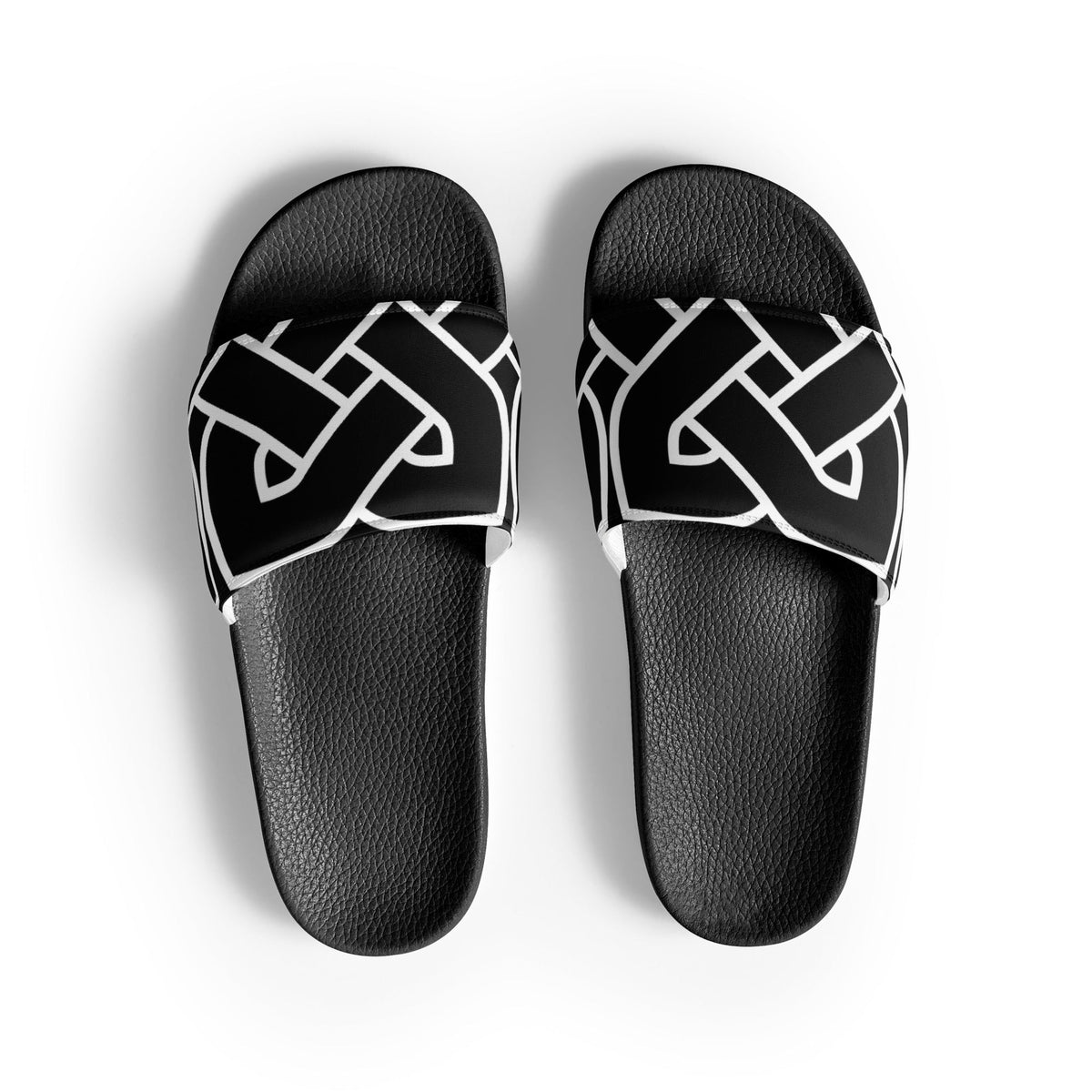 Front Celtic Knot Women's slides #MzKittyz #NikkiDKatArt