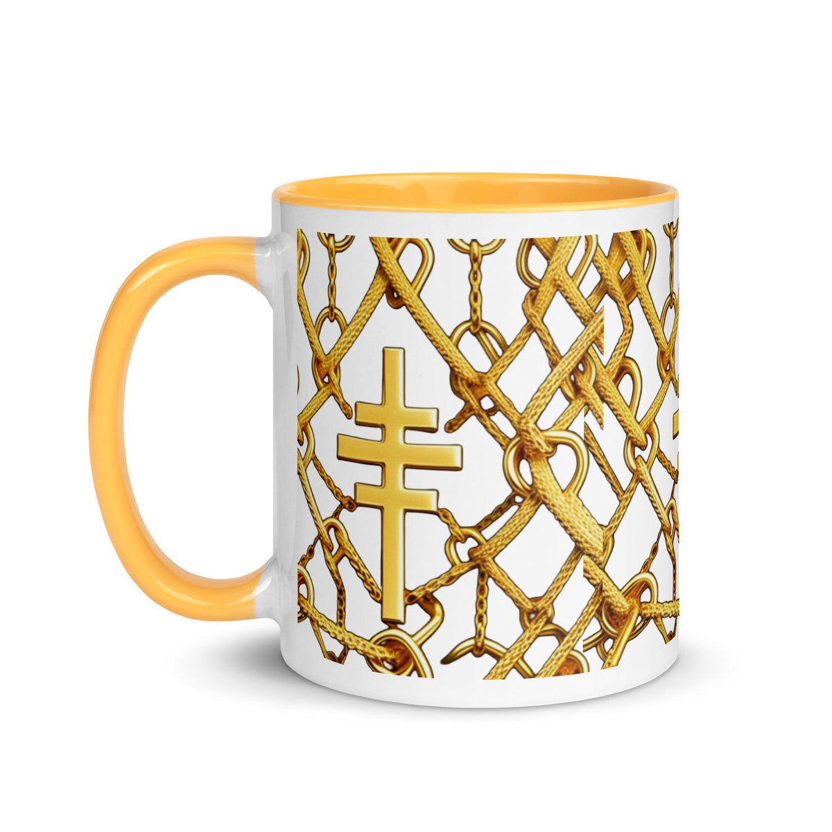 Front Gospel Key Chain Mug with Color Inside #MzKittyz #NikkiDKatArt