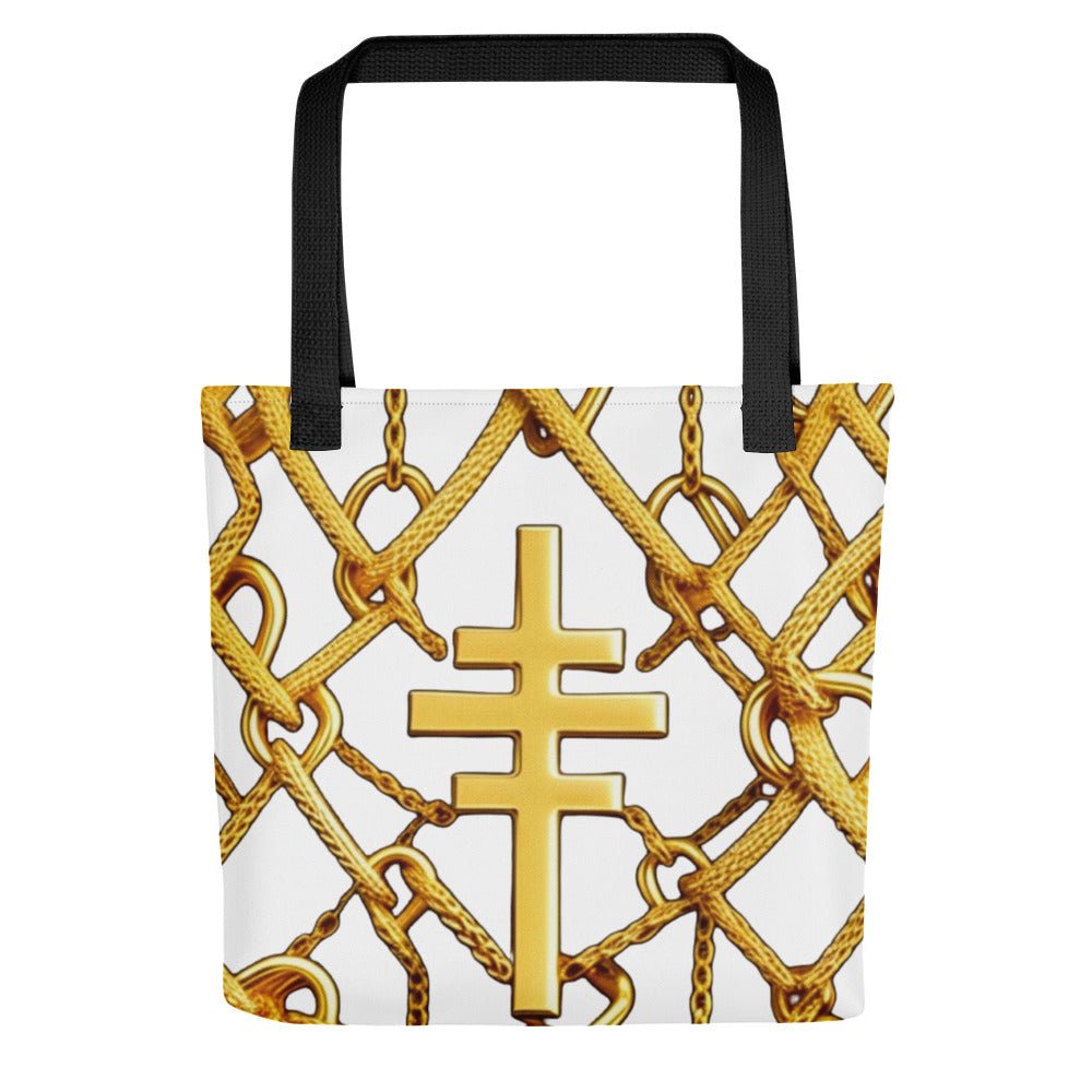Front Gospel Key Chain Tote bag #MzKittyz #NikkiDKatArt