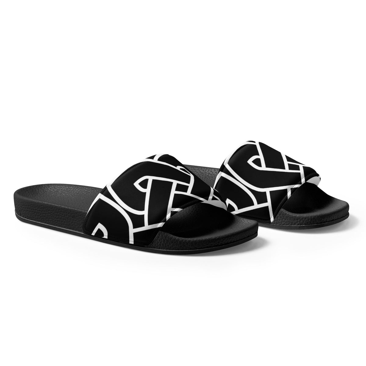 Front Celtic Knot Women's slides #MzKittyz #NikkiDKatArt