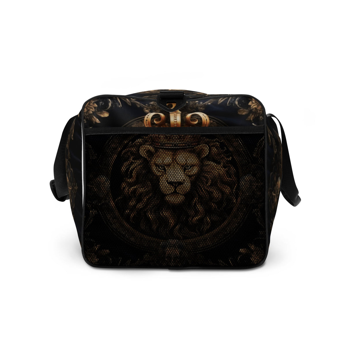 Front Leo the Lion King Duffle bag Duffel #MzKittyz #NikkiDKatArt