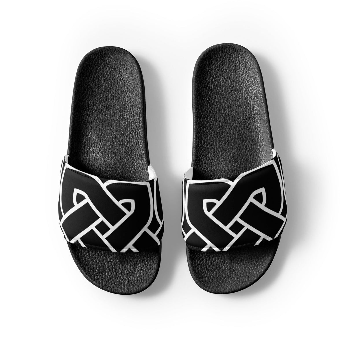 Front Celtic Knot Women's slides #MzKittyz #NikkiDKatArt