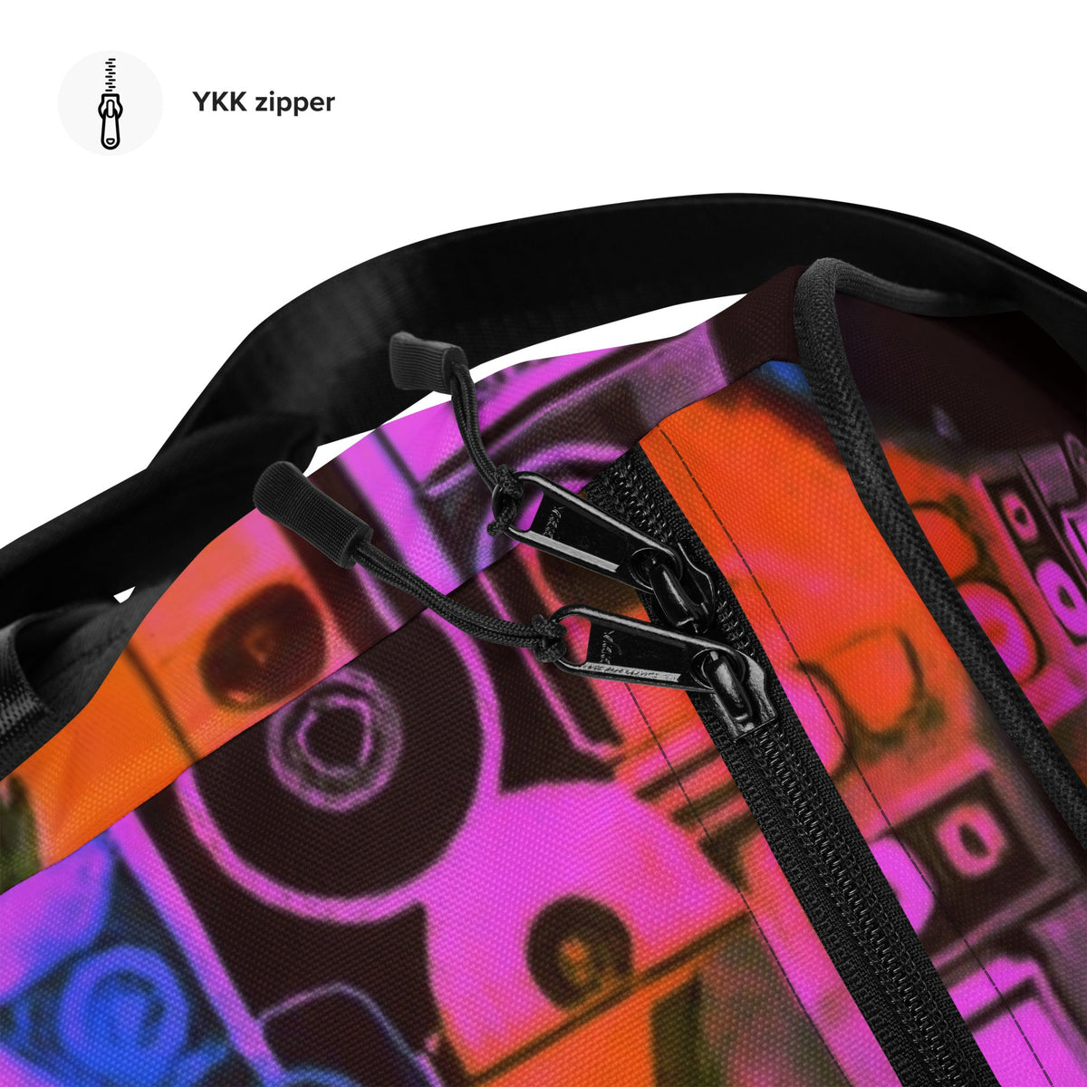 Front DJ Love Duffle bag Duffel #MzKittyz #NikkiDKatArt
