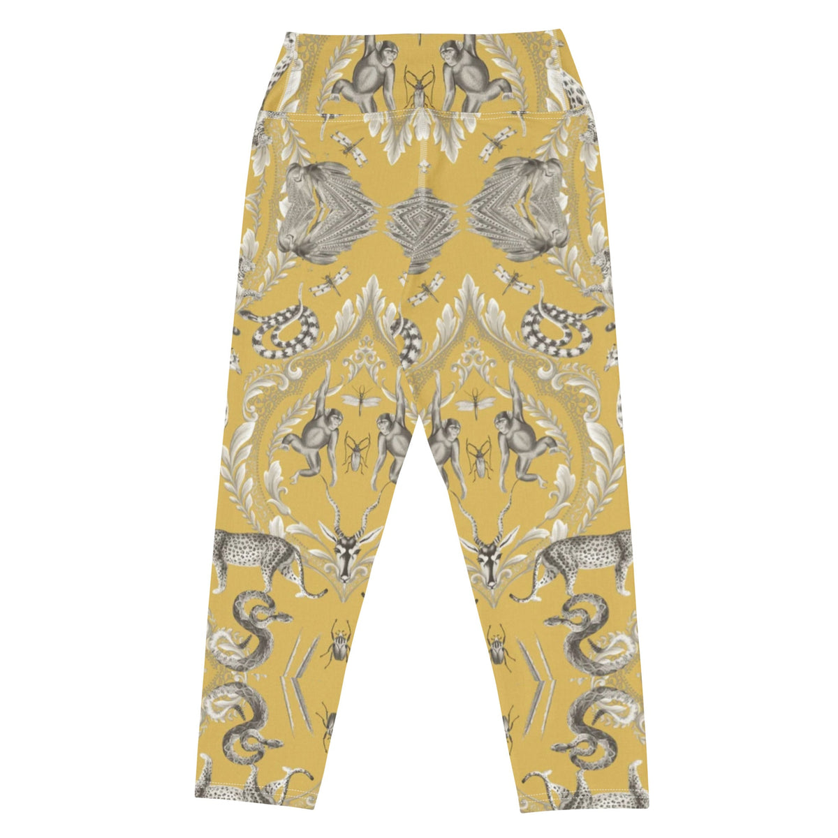 Front Animal Farm Women's Yoga Capri Leggings Leggings, Capri #MzKittyz #NikkiDKatArt