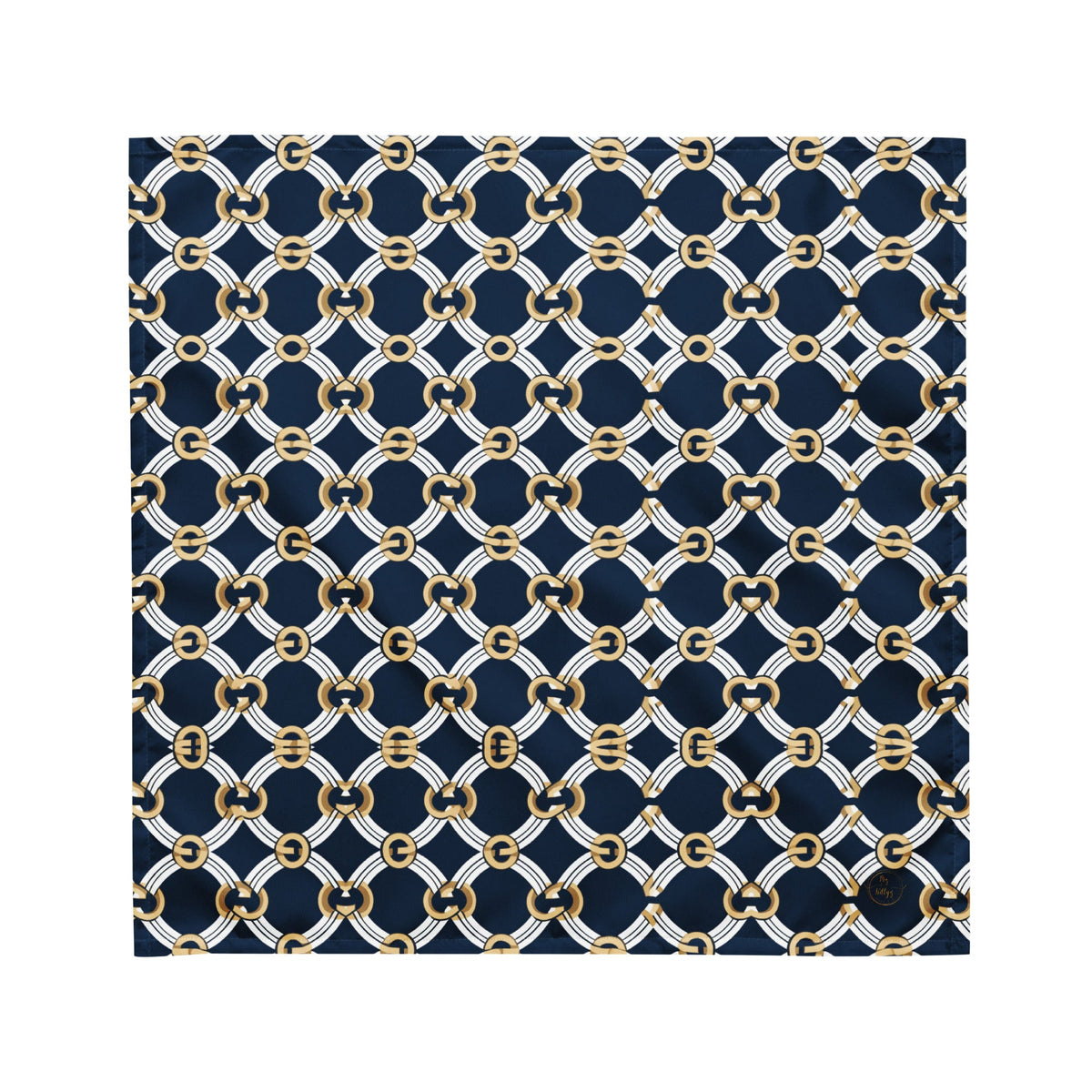 Front Boat Chain One Design - 3sizes- print Bandana - SPF 50+ #MzKittyz #NikkiDKatArt