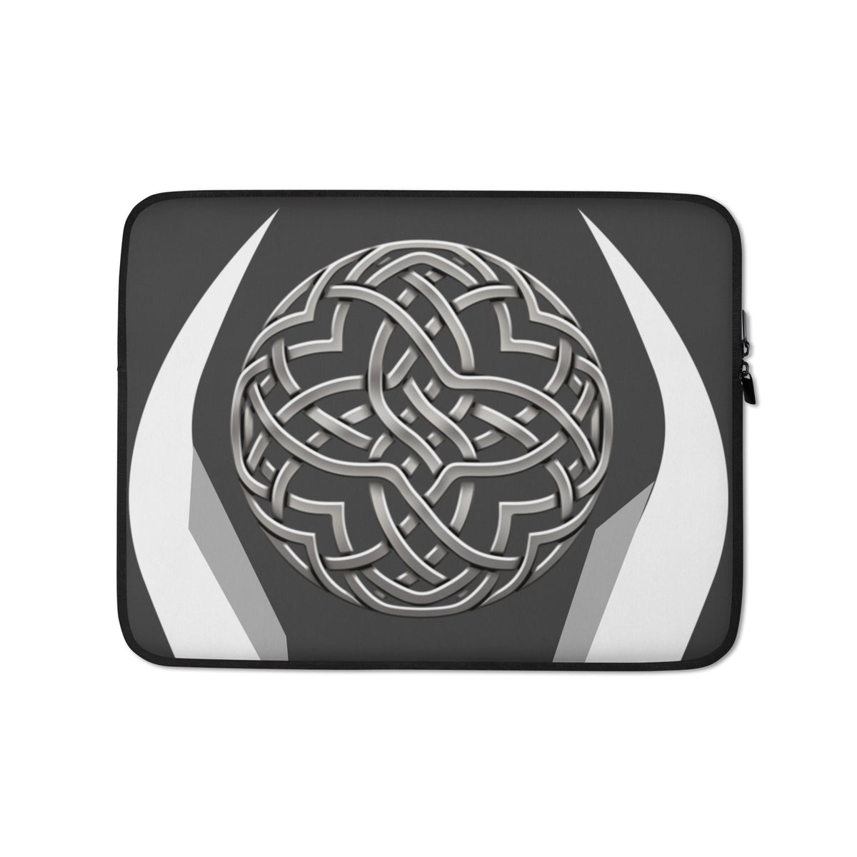 Front Celtic Protection Knot Geo Design Laptop Sleeve | 2 sizes Laptop Sleeve #MzKittyz #NikkiDKatArt