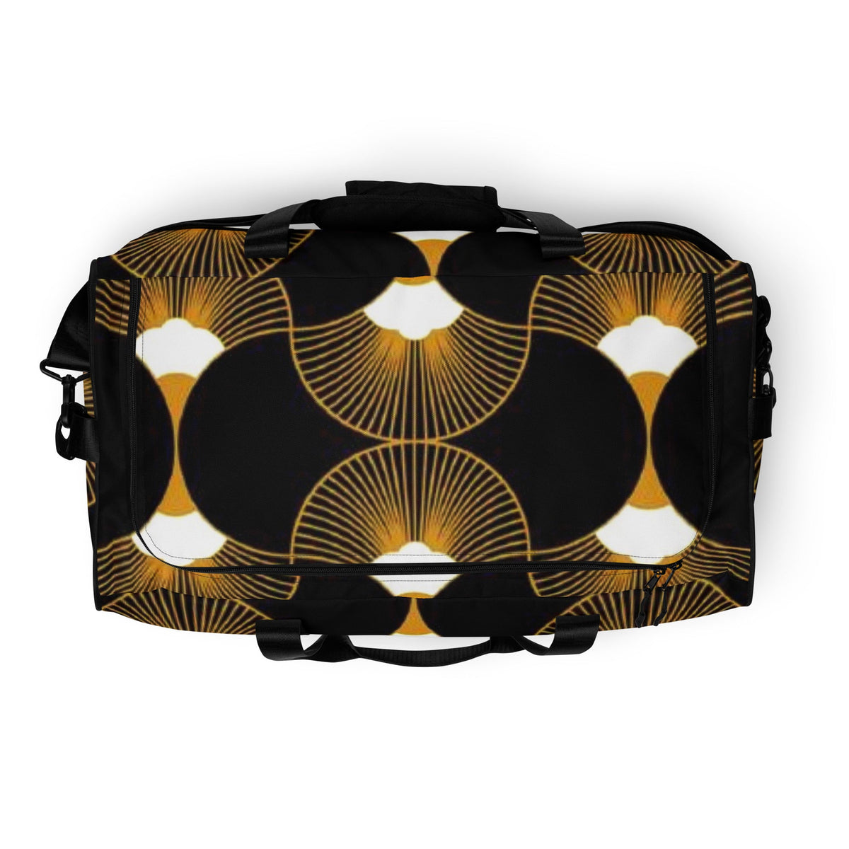 Front Deco Art Fan Design - Duffle Bag #MzKittyz #NikkiDKatArt