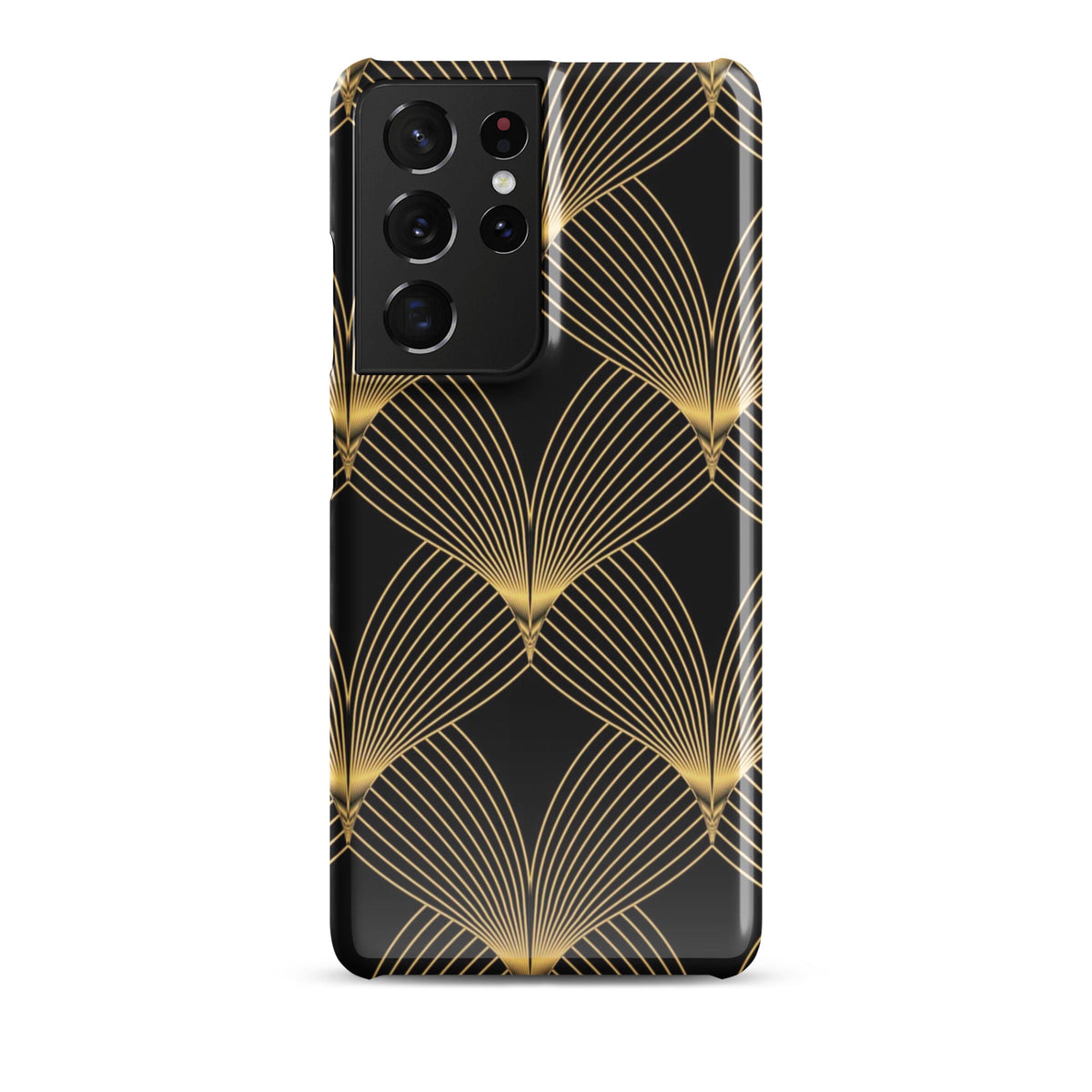 Front DECO ART Signature Snap Case for Samsung® Galaxy Samsung Galaxy - Snap #MzKittyz #NikkiDKatArt