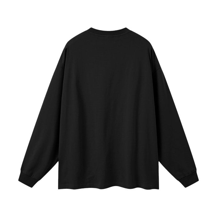 Back I Do Massage, Streetwear Unisex 305G FOG 100% Cotton Black, Long Sleeve Tee Tshirt, LongSleeve, Unisex #MzKittyz