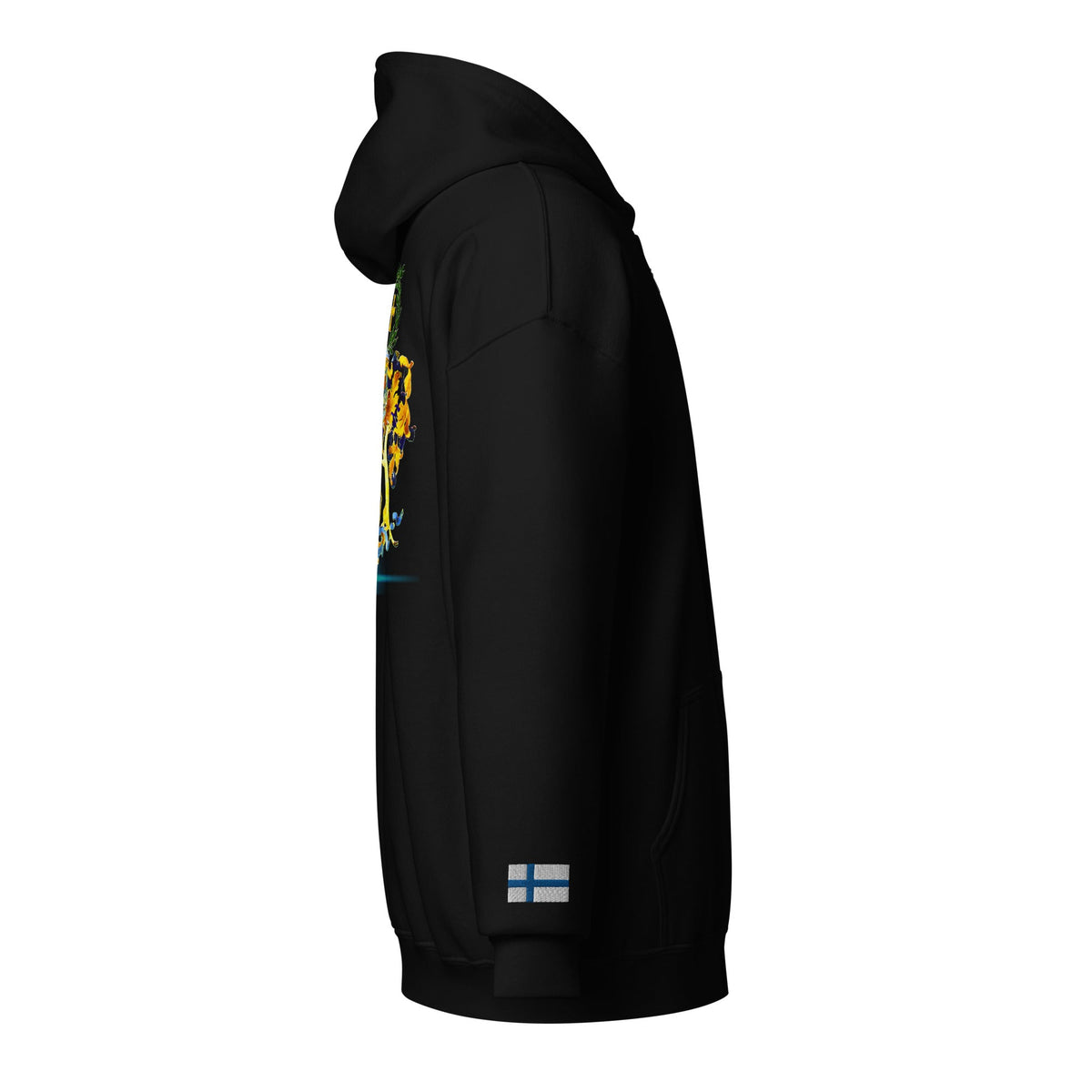Front Koskinen Family Crest Unisex Heavy Blend Zip Hoodie Hoodie #MzKittyz #NikkiDKatArt