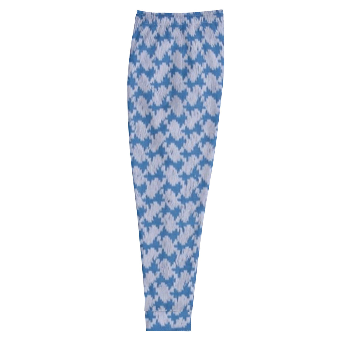 Side Men's Joggers with Keffiyeh Signature Design- Plus Sizes up to 3XL #MzKittyz #NikkiDKatArt