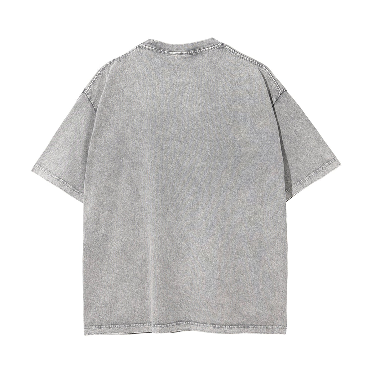 Front Rain Music Dj Kittyz - Streetwear Unisex Oversized Snow Wash T-Shirt | Up to 2XL - 7 colors - Front & Back Print #MzKittyz #NikkiDKatArt